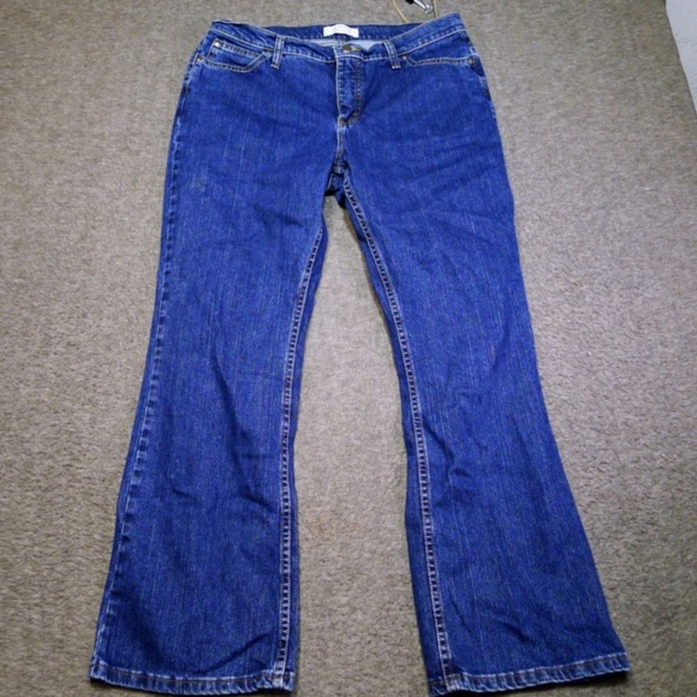 As‎ Real As Wrangler Jeans Women 14x30 Blue Bootcut Vintage WCW84CW Western